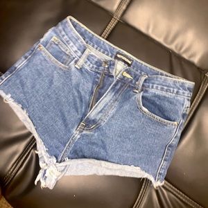 Pretty little things dark blue denim in size 4.